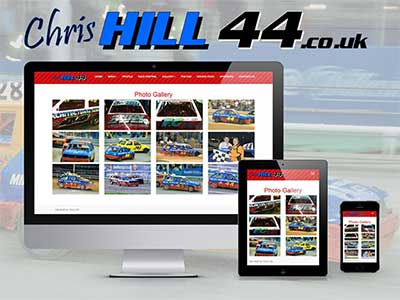 Chris Hill 44. Design & Development for my motor racing team.