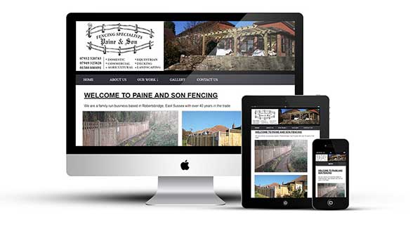 Paine and Son Fencing, Robertsbridge in East Sussex